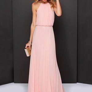 POMPAUS  Girly  women's Maxi Dress .